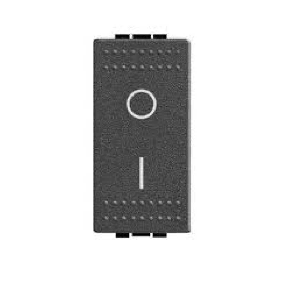 Módulo interruptor bipolar 16A SL4002 cor anthracite